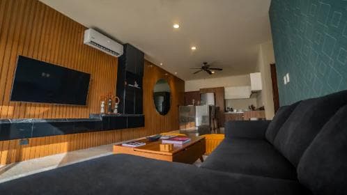 Modern 1-Bedroom Apartment for Sale Near Fifth Avenue, in Downtown Playa del Carmen