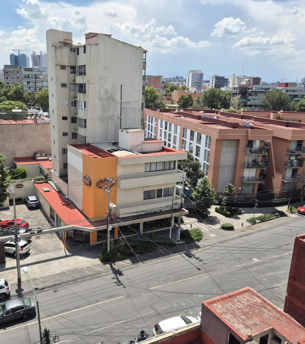 Excellent, like-new exterior apartment in the Colonia Nápoles neighborhood