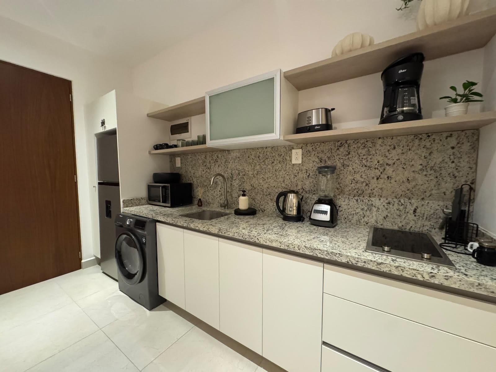Fully furnished studio with ocean views from the ROOFTOP in the Blanko 54 condominium