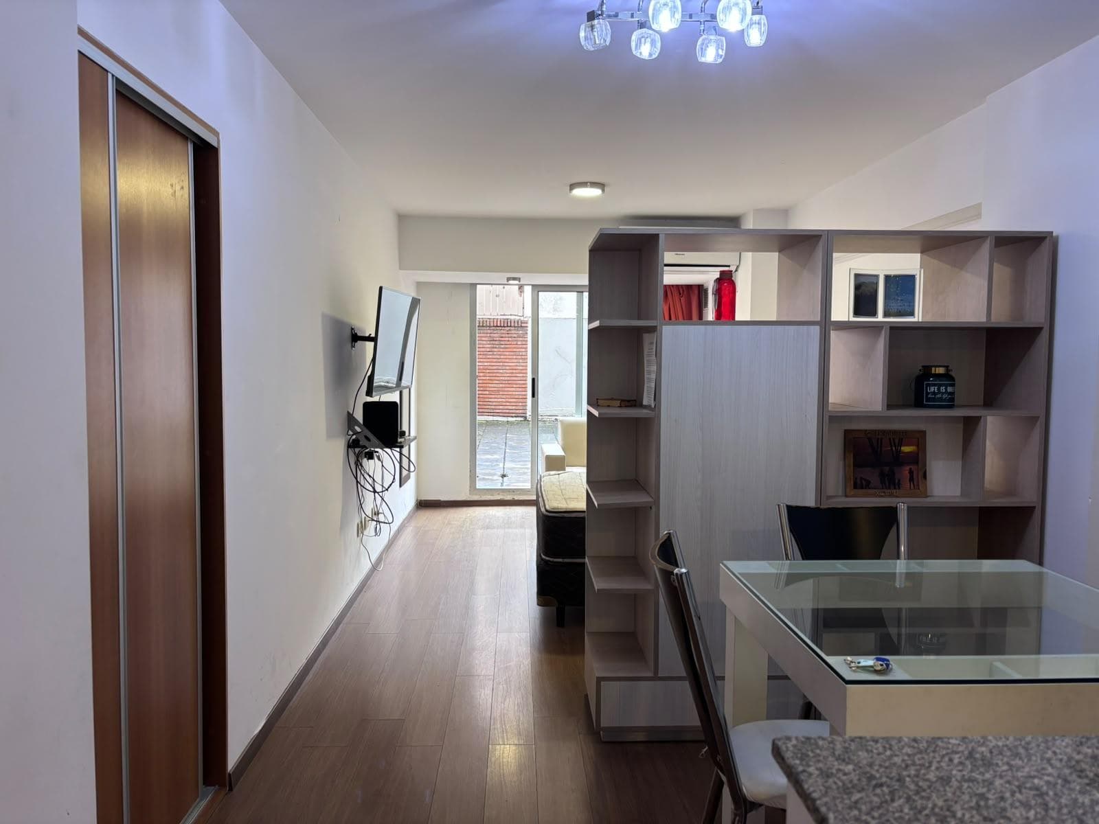 Studio Apartment for Rent with Patio and Barbecue Area Near the River
