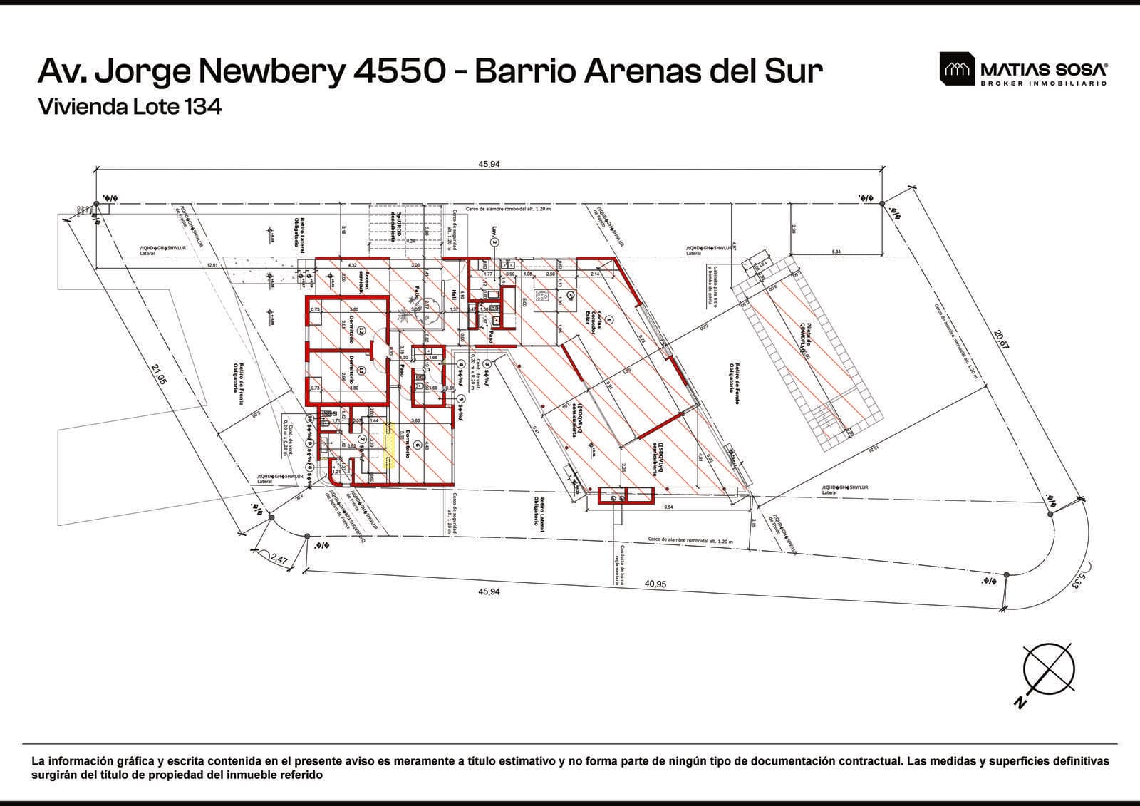 For Sale - 4-Room House - Pool - Arenas del Sur
