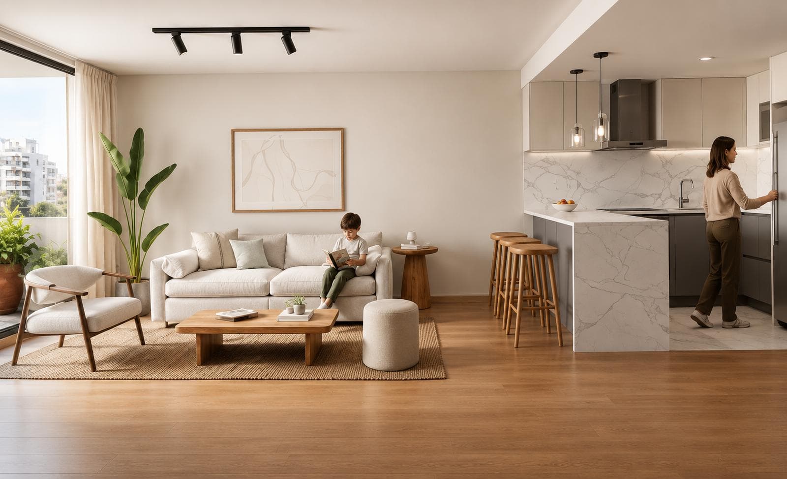 1-Bedroom Apartment for Sale in Pocitos