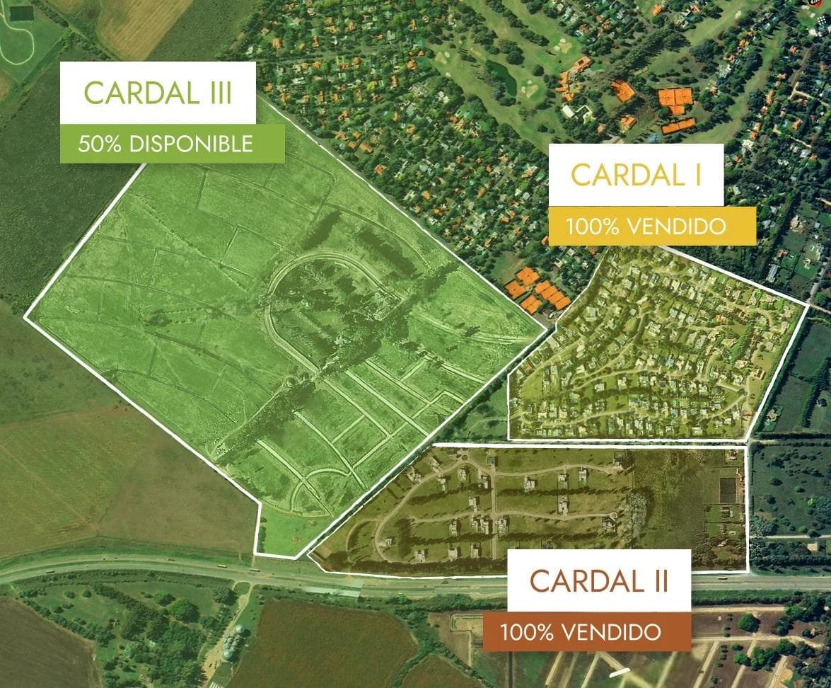 Land for Sale in El Cardal 1, 889 m²