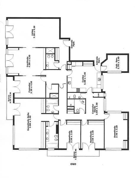 5-room apartment for rent in Palermo Chico