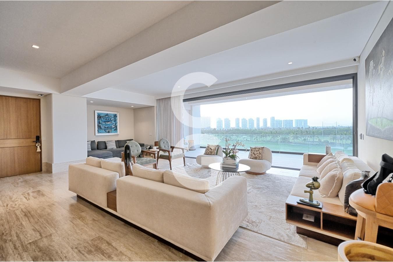 Apartment for Sale and Rent in Cancún at La Vela Puerto Cancún—Available for Rent, Furnished or Unfurnished