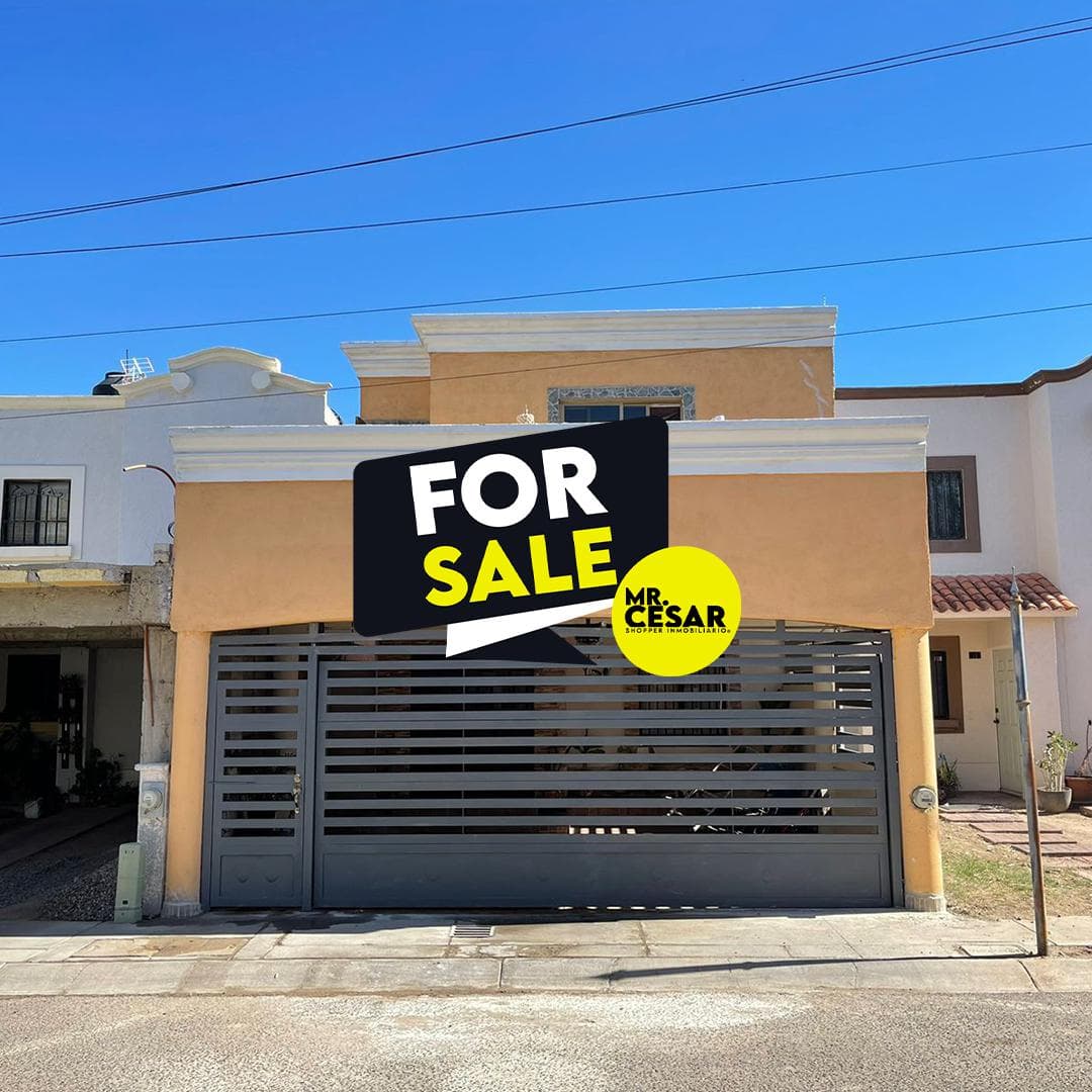 Spacious house for sale in Villa Bonita Residencial, Hermosillo, Sonora.