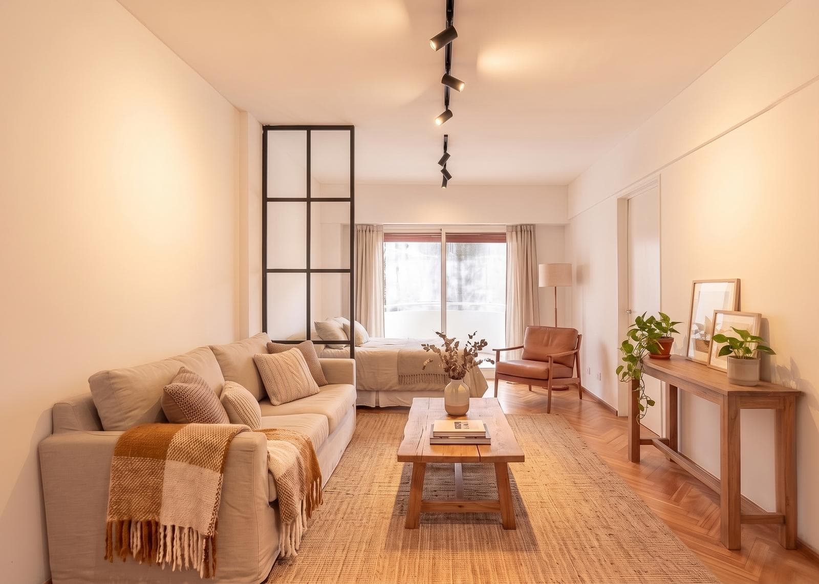 ONE-BEDROOM APARTMENT FOR SALE IN PALERMO WITH GARAGE AND SPACE