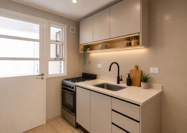 APARTMENT FOR SALE IN PALERMO: ONE-BEDROOM, WITH PARKING SPACE