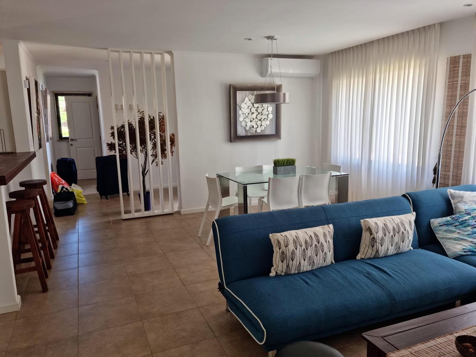 Annual Rental: 2-Bedroom House with Barbecue in the Pinares Gated Community