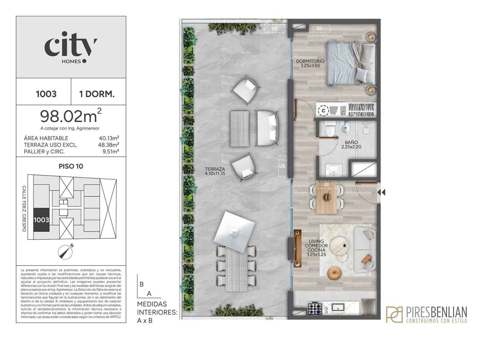 Off-Plan Sale: 1-Bedroom Apartment with Terrace in Cordón