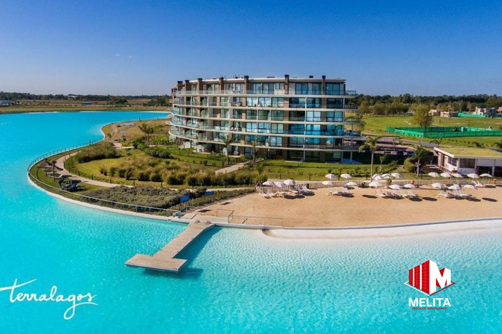 4-room apartment in Terralagos on the top floor with a view of Crystal Lagoon