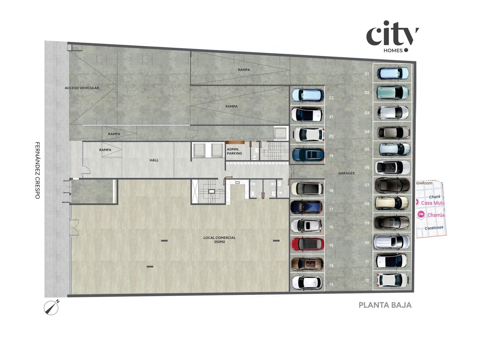 1-Bedroom Apartment for Sale in Cordón, Montevideo