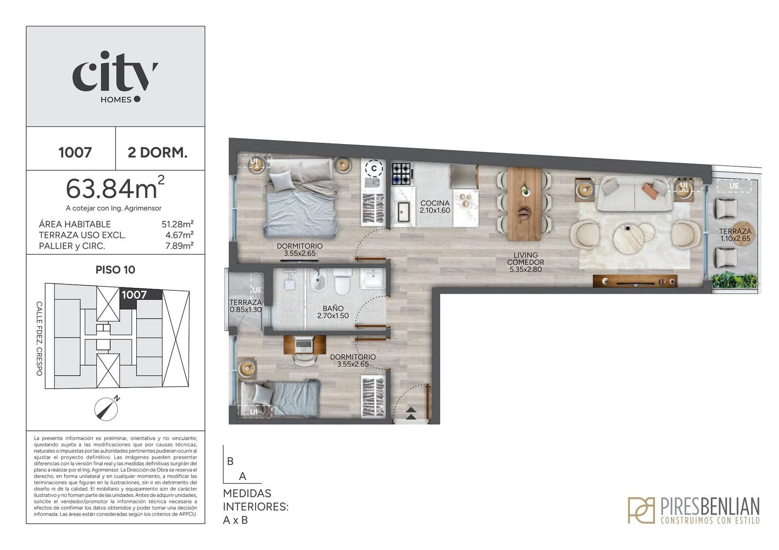 2-Bedroom Apartment for Sale in Cordón