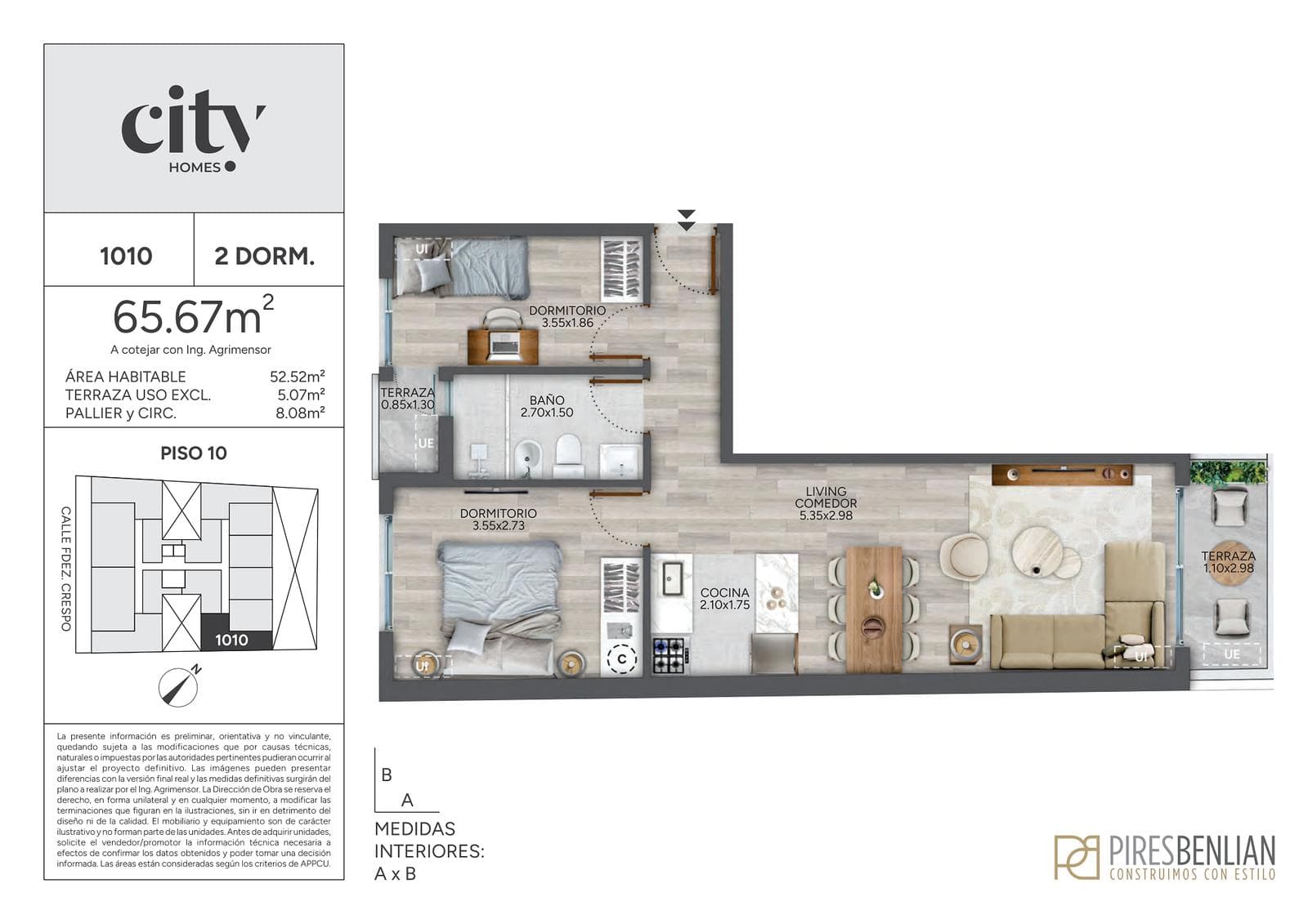 2-Bedroom Apartment for Sale in Cordón