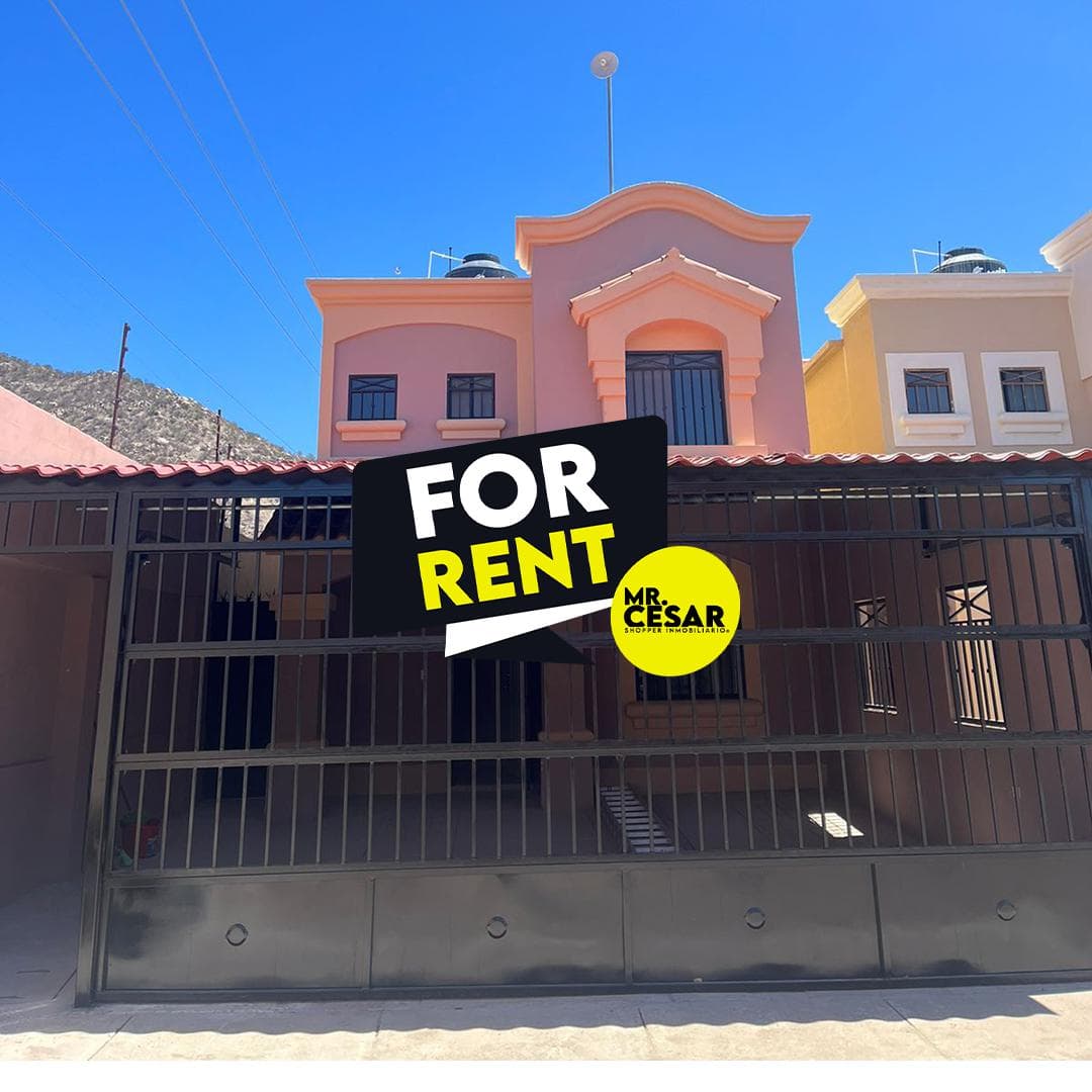 House for Rent in the Northern Part of Fresnos, Hermosillo Residential Area, Sonora.