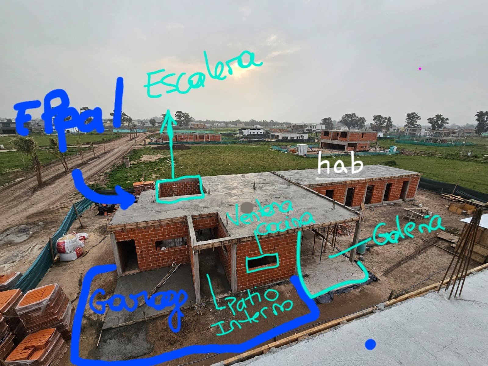 4-ROOM HOUSE FOR SALE (TO BE COMPLETED) - LAGOS DE CANNING II GATED COMMUNITY