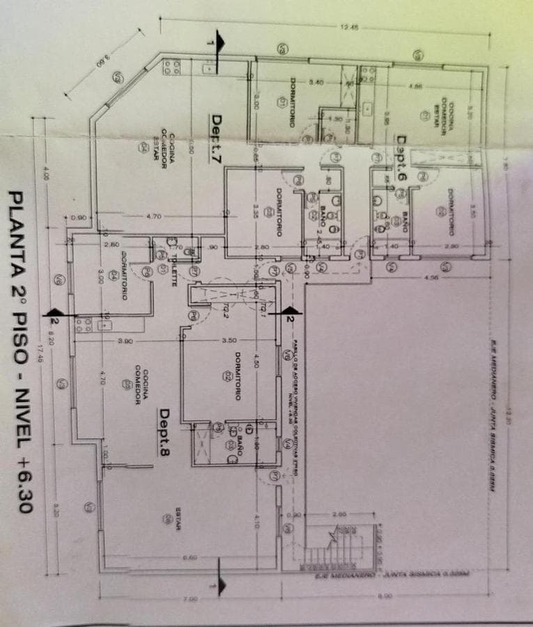 601 m² complex with 8 apartments + commercial space + workshop