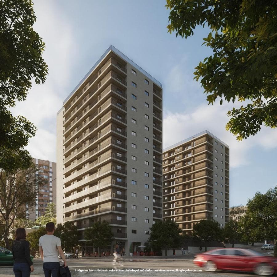 ALBERDI TERRACES APARTMENT, TRANFERENCIA, 1-BEDROOM LAYOUT