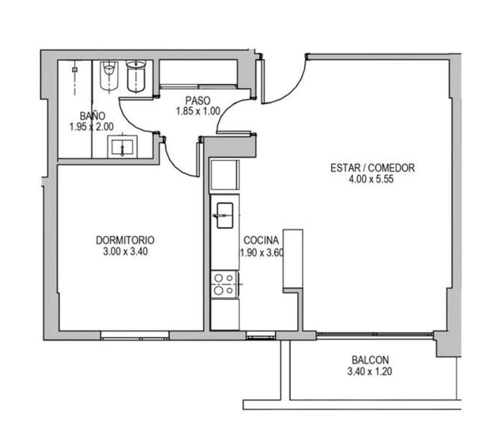 1-BEDROOM APARTMENT IN CARDINALES COFICO