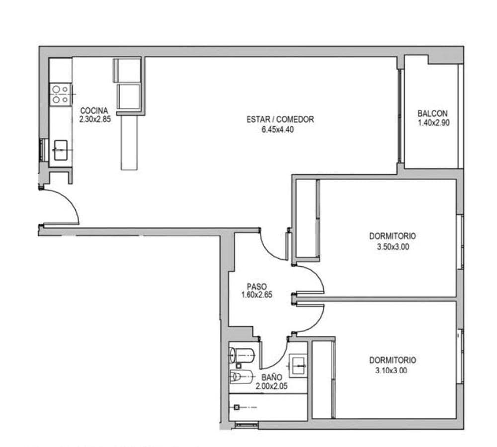 2-BEDROOM APARTMENT IN CARDINALES COFICO