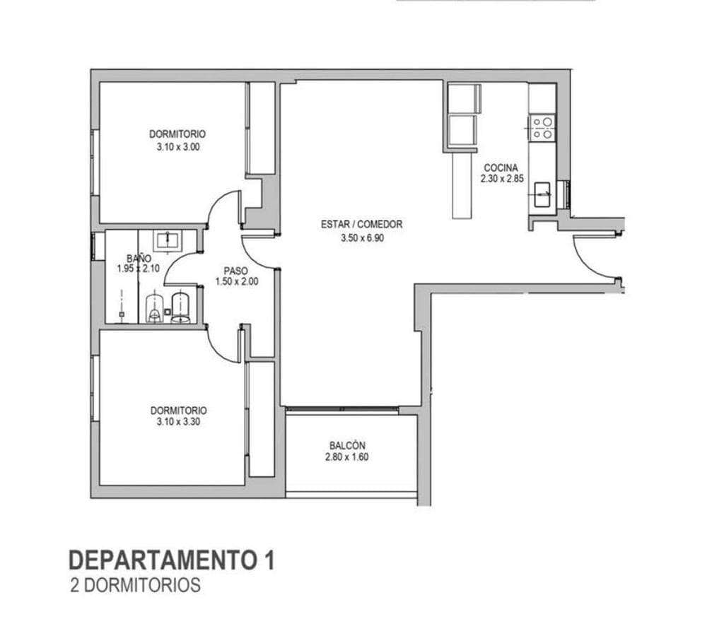 2-BEDROOM APARTMENT IN CARDINALES COFICO