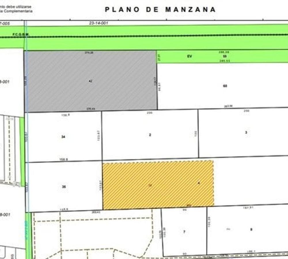 LAND SUITABLE FOR DEVELOPMENT IN THE FERREYRA NEIGHBORHOOD