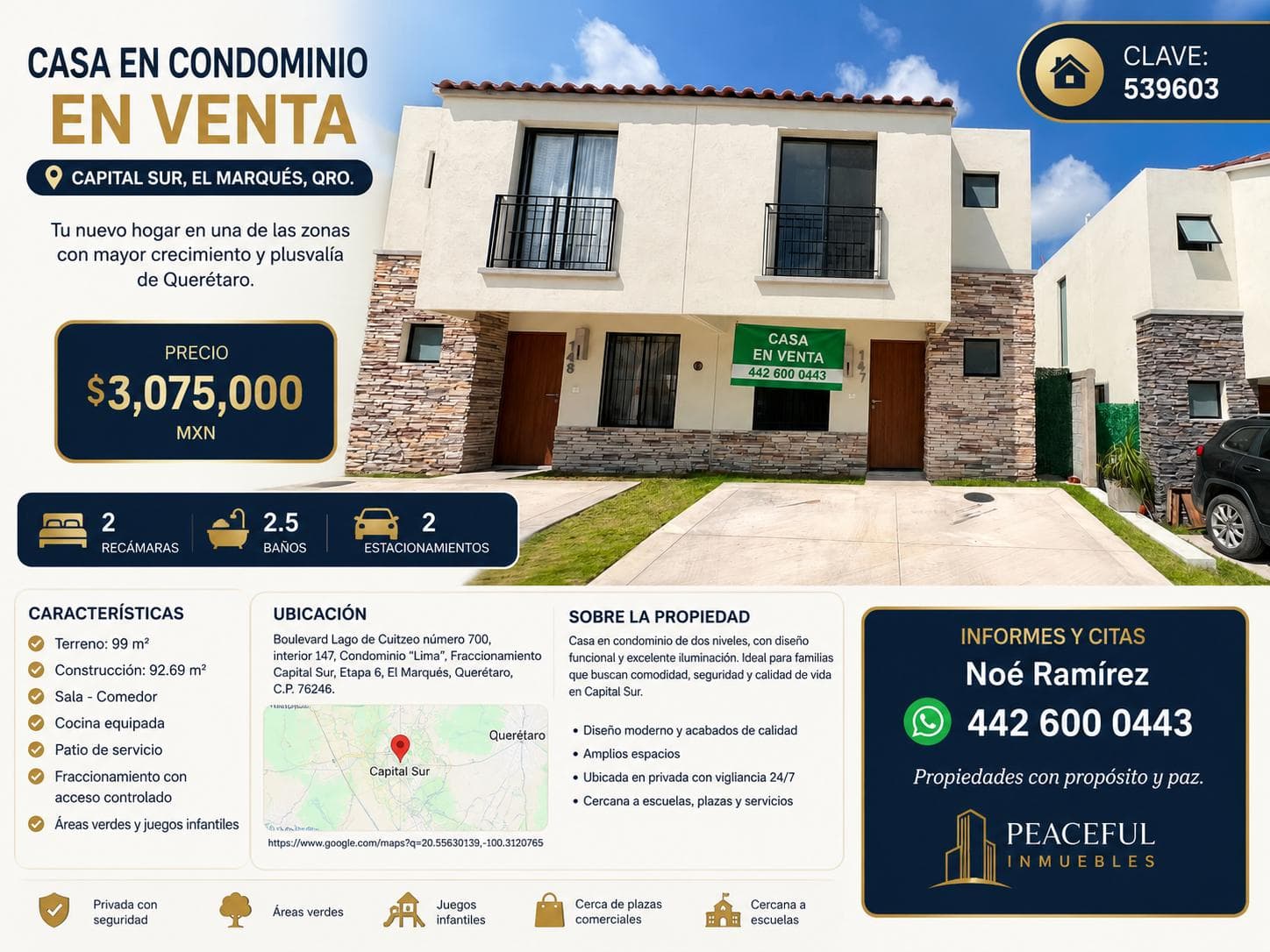 House in the Capital Sur Subdivision