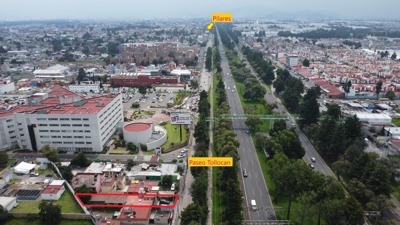 OFFICE FOR RENT IN METEPEC ON PASEO TOLLOCAN