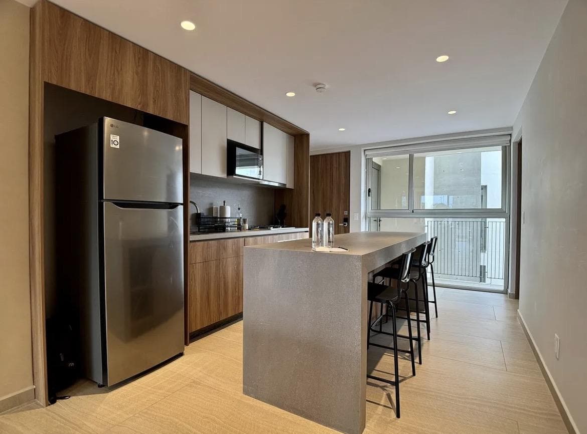 Furnished Apartment on Nuevo León Avenue, Hipódromo, Cuauhtémoc