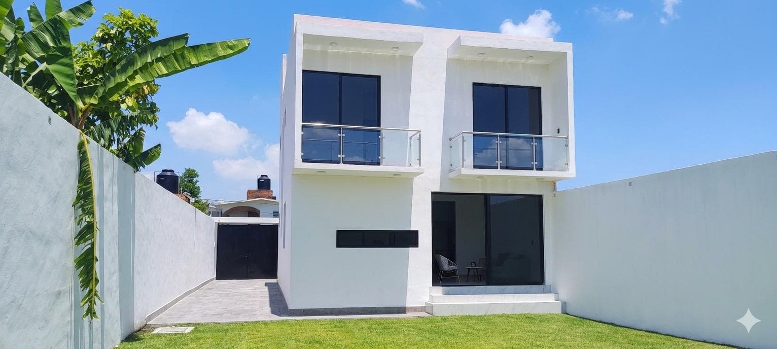 NEW HOUSE FOR SALE. Located in the Coahuixtla neighborhood, 8 minutes from Cuautla, Morelos.