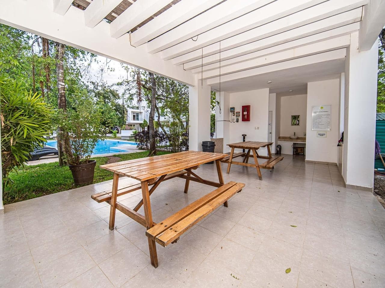 Furnished 3-Bedroom House for Rent | Selvanova, Playa del Carmen