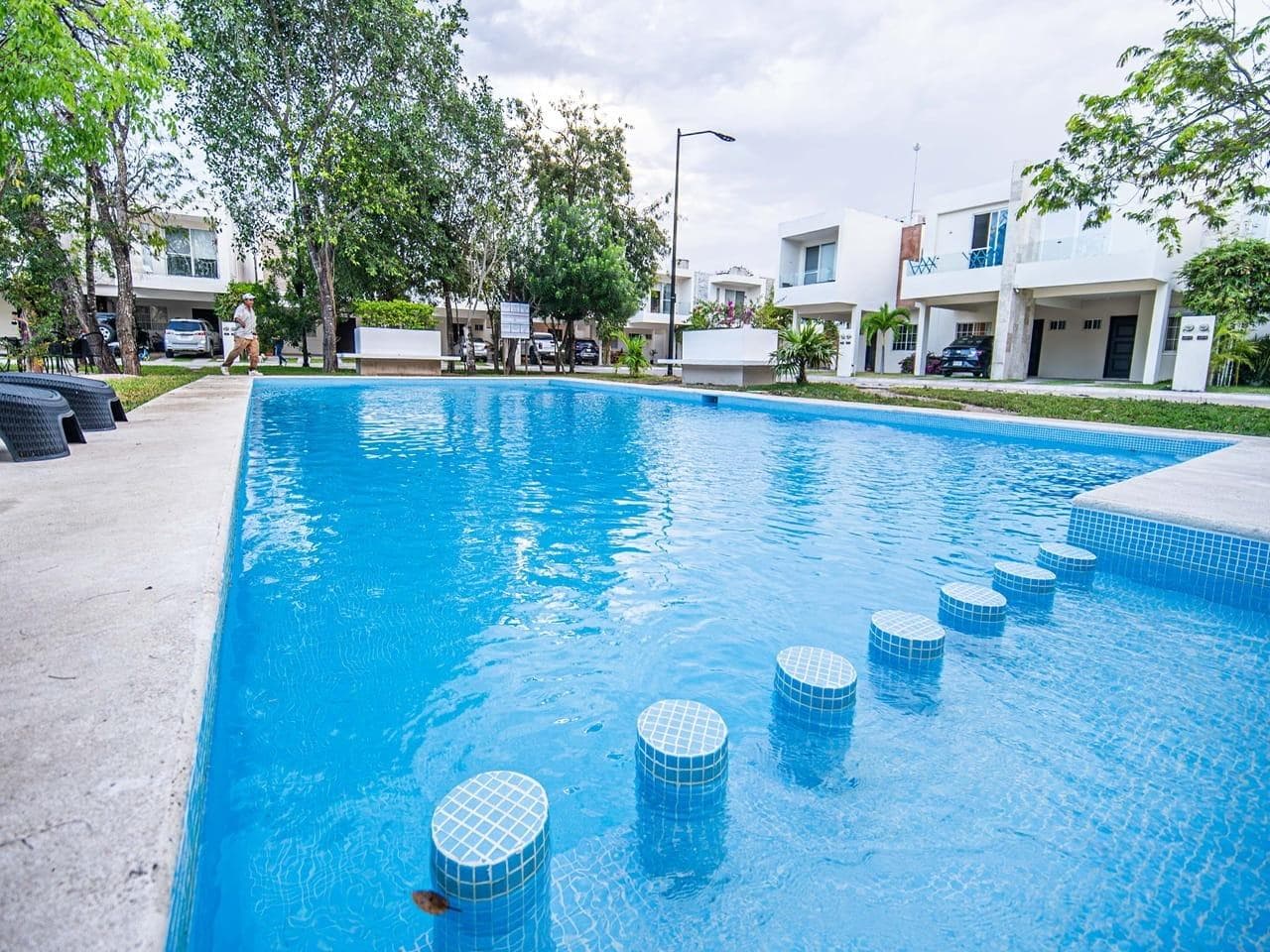 Furnished 3-Bedroom House for Rent | Selvanova, Playa del Carmen