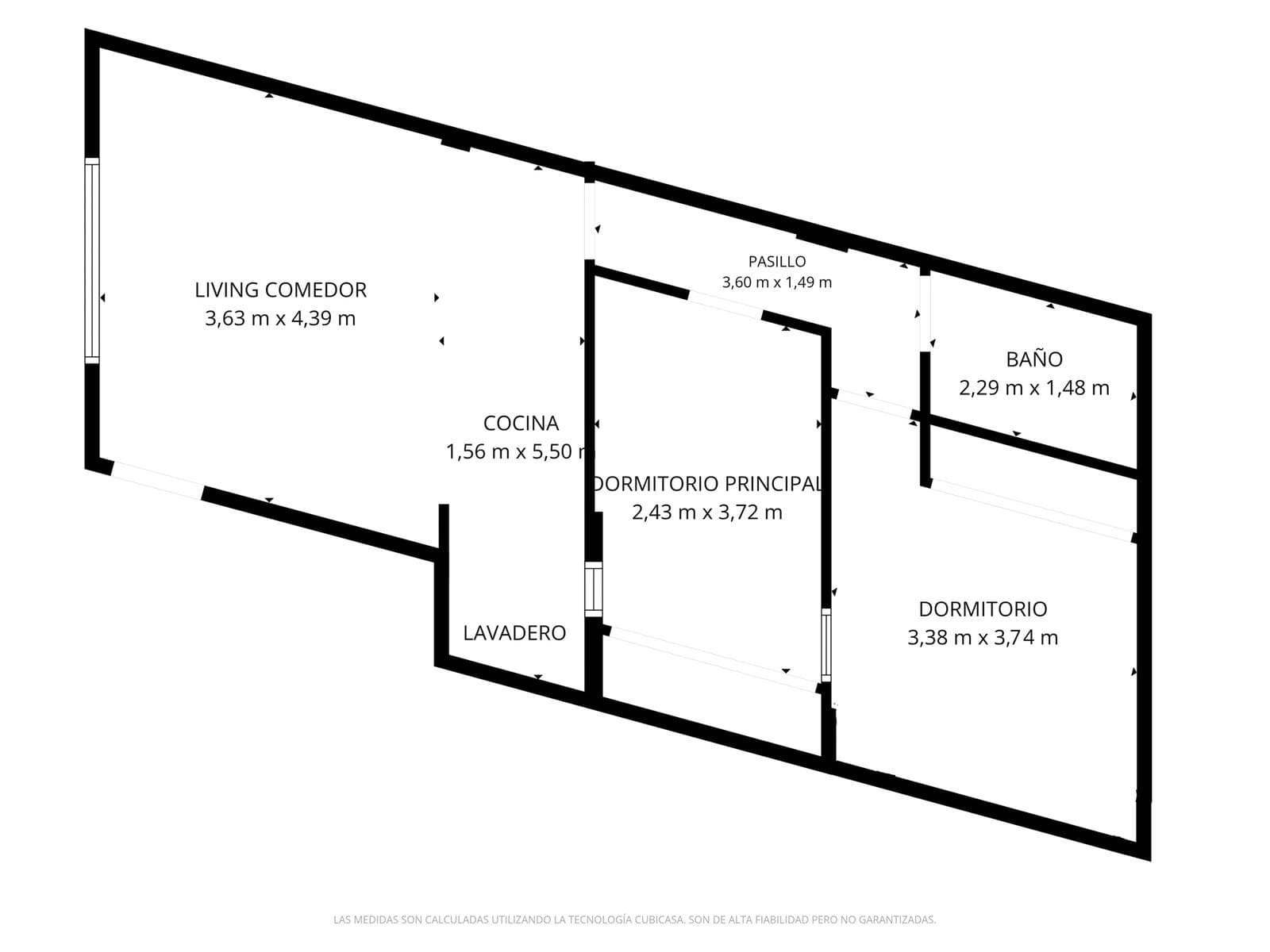 3-Room Apartment for Sale in Palermo