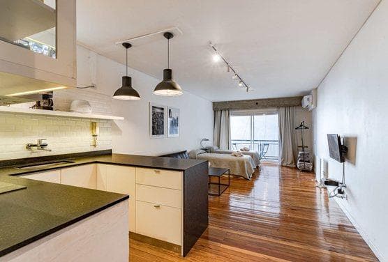 Studio Apartment for Sale with a Balcony in Retiro