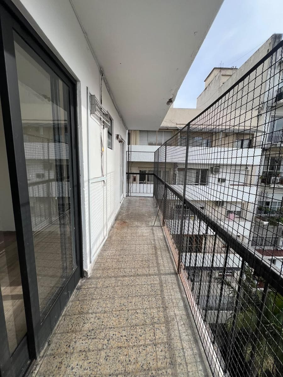 2 Spacious Rooms with a Continuous Balcony