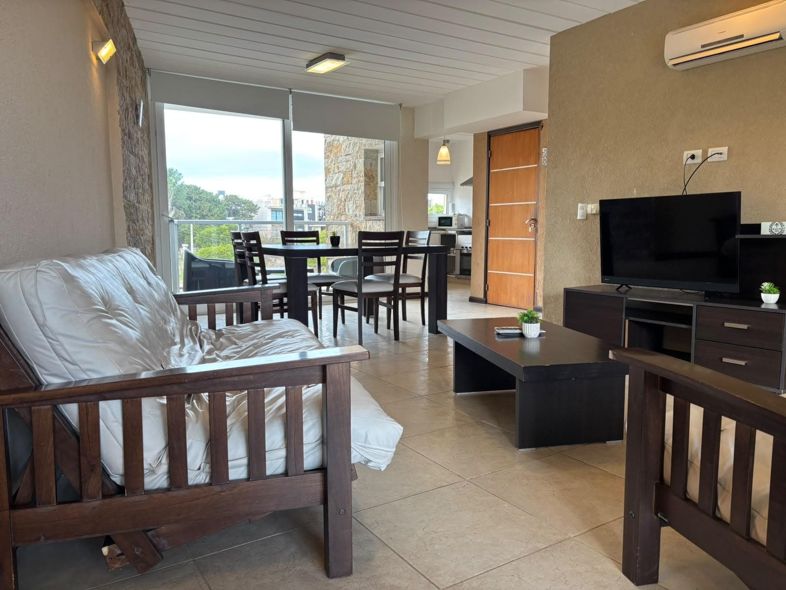 3-room apartment in a complex with amenities, Las Gaviotas/Mar de las Pampas