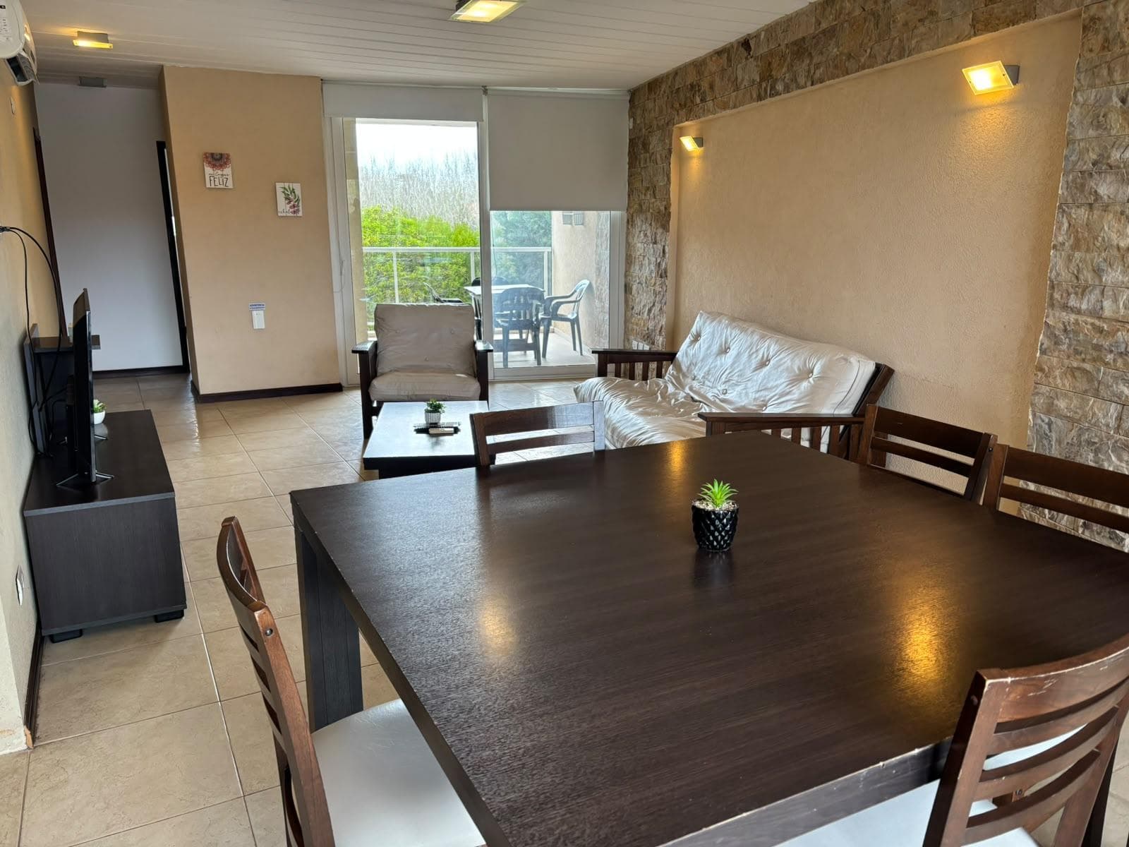 3-room apartment in a complex with amenities, Las Gaviotas/Mar de las Pampas