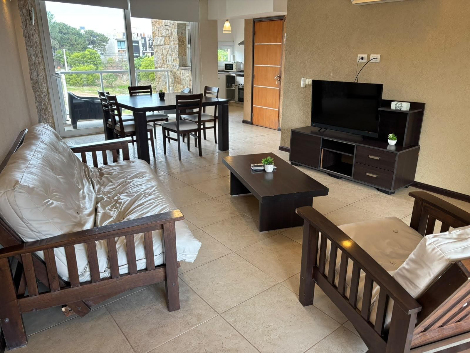 3-room apartment in a complex with amenities, Las Gaviotas/Mar de las Pampas