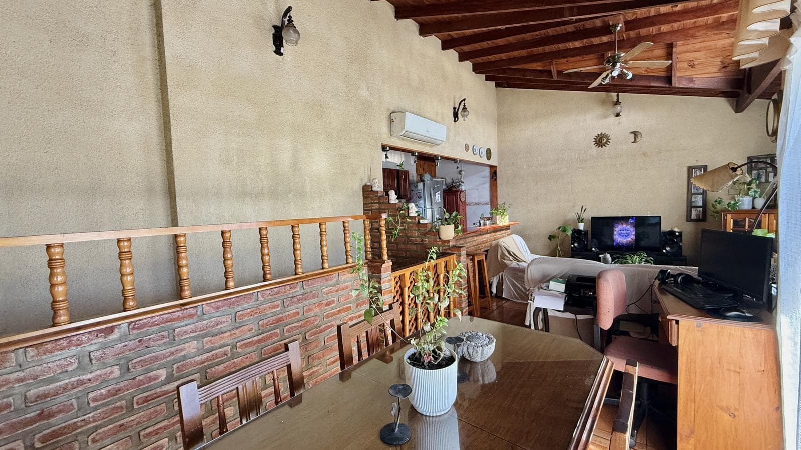 4-room townhouse for sale with balconies, terrace, and grill in Ciudadela