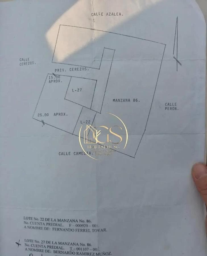 LAND FOR SALE IN JARDINES, 3RD SECTION, CELAYA