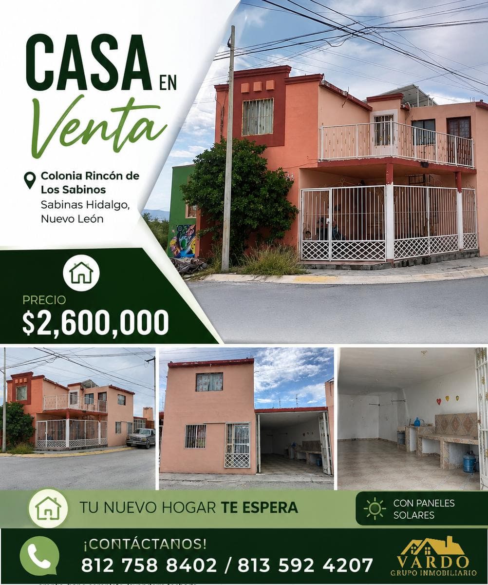 House for Sale. Sabinas Hidalgo, Nuevo León