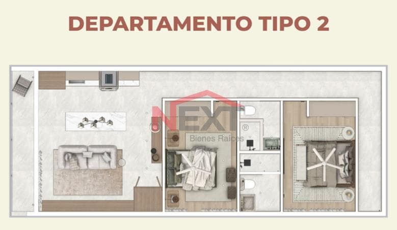 PRE-SALE APARTMENT IN THE TERRA COSTA COMPLEX, TYPE 2