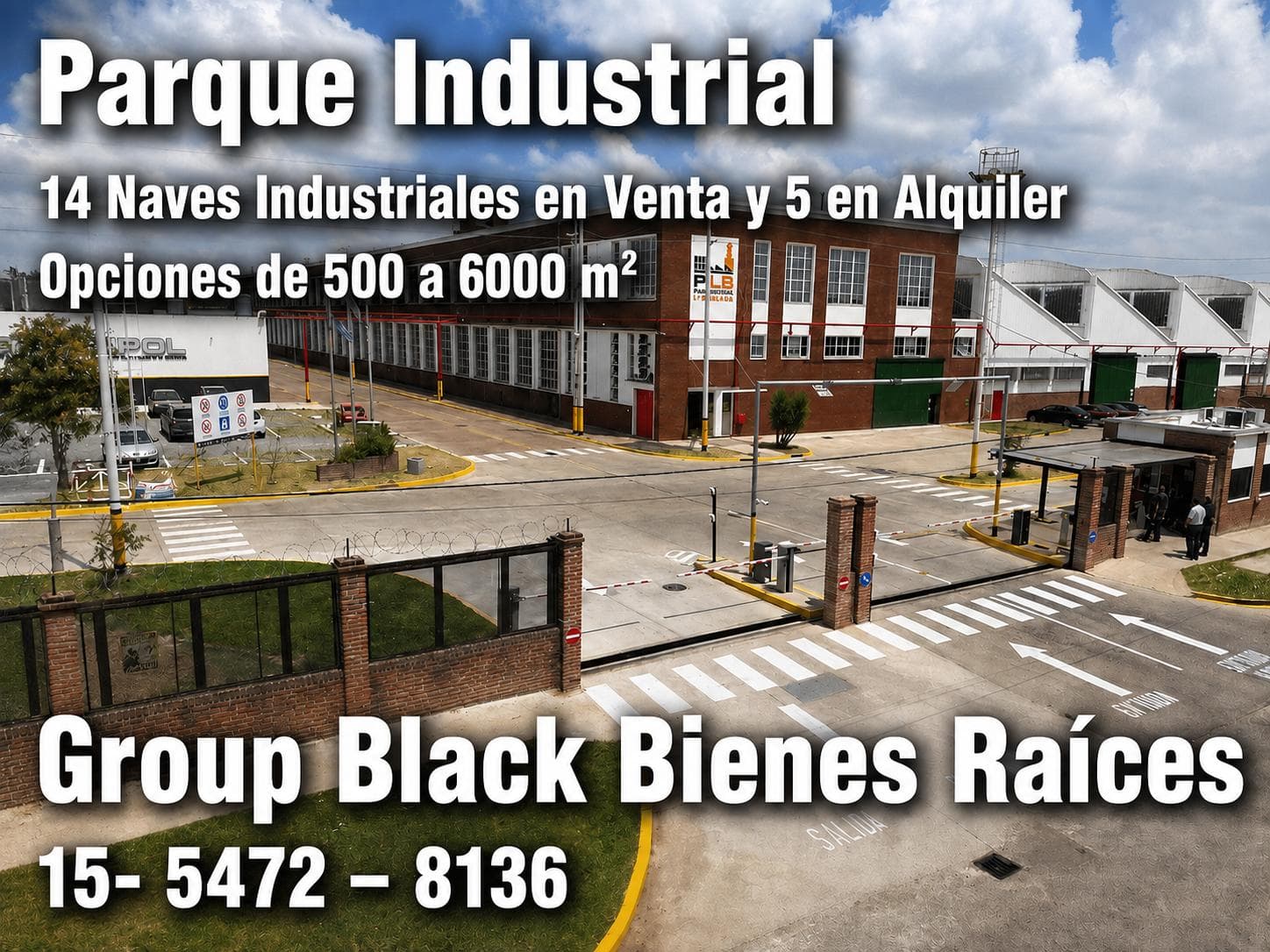 INDUSTRIAL WAREHOUSE FOR SALE: 500 to 6,000 M2 in Quilmes, Bernal Oeste