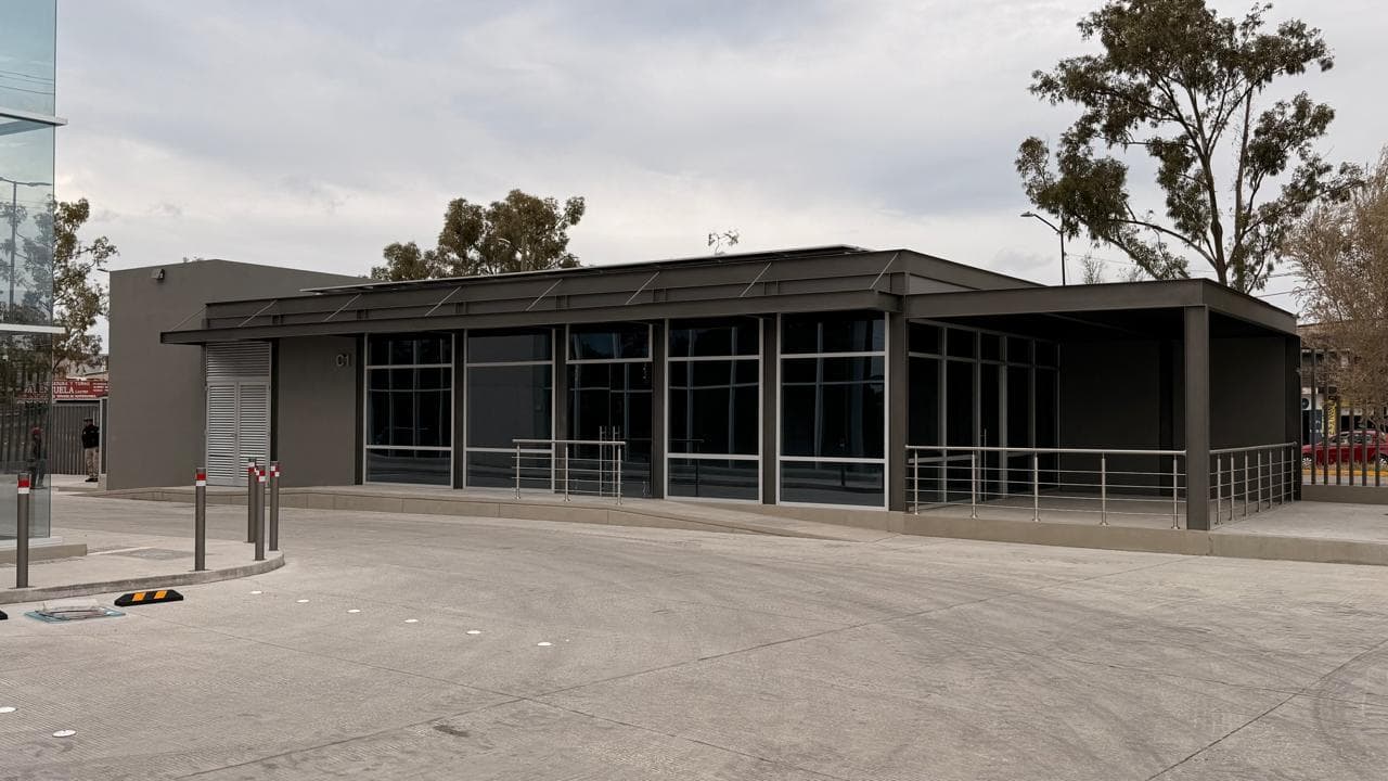 Commercial warehouse with a retail location within the Industrial Cluster