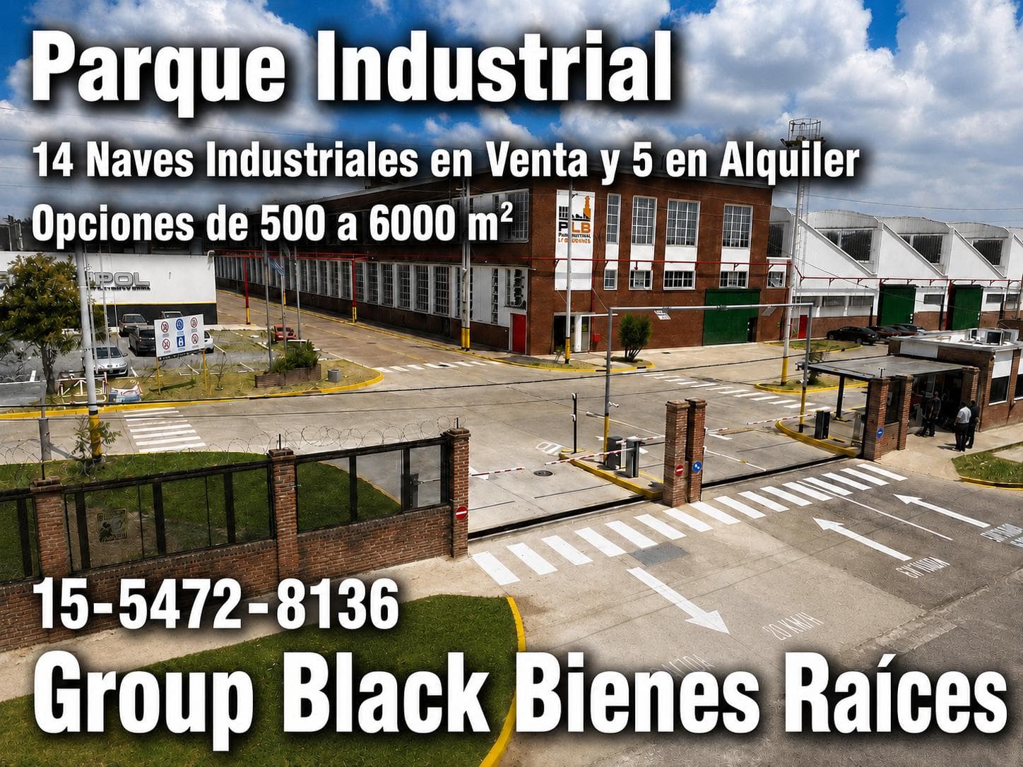INDUSTRIAL WAREHOUSE FOR SALE: 500 to 6,000 M2 in Quilmes, Bernal Oeste