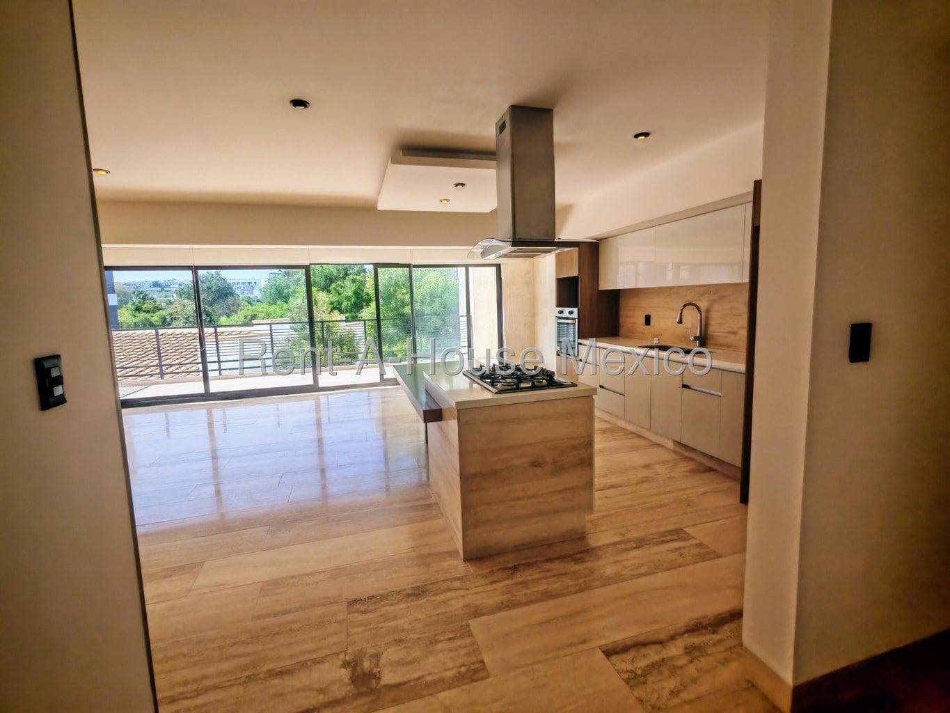 Apartment for rent with a terrace and a view of green spaces in Zibatá – Querétaro