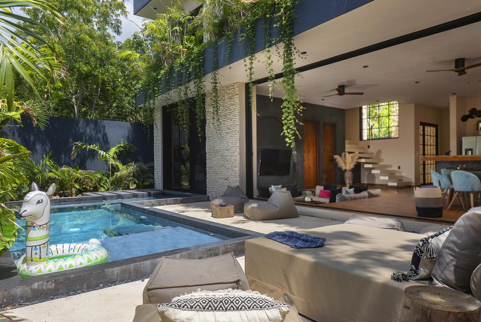 House for Sale in Tulum—One-of-a-kind property with pools and jungle views, ideal for investment.