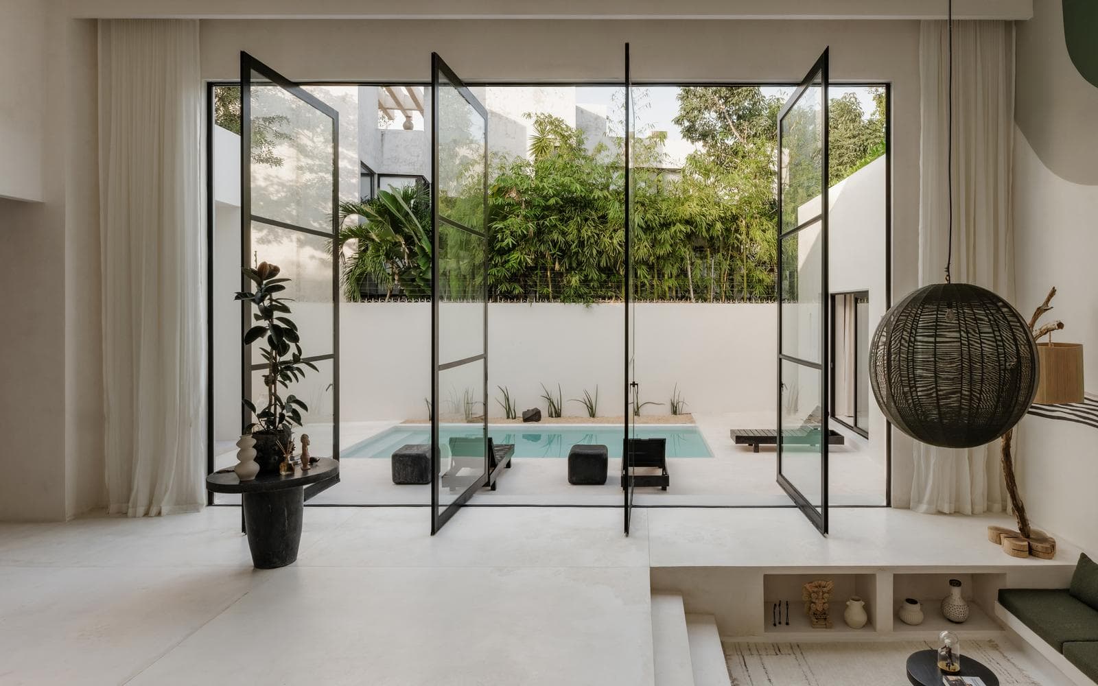 Villa Coco for Sale in Aldea Zama, Tulum, with a Private Pool and Double-Height Ceiling