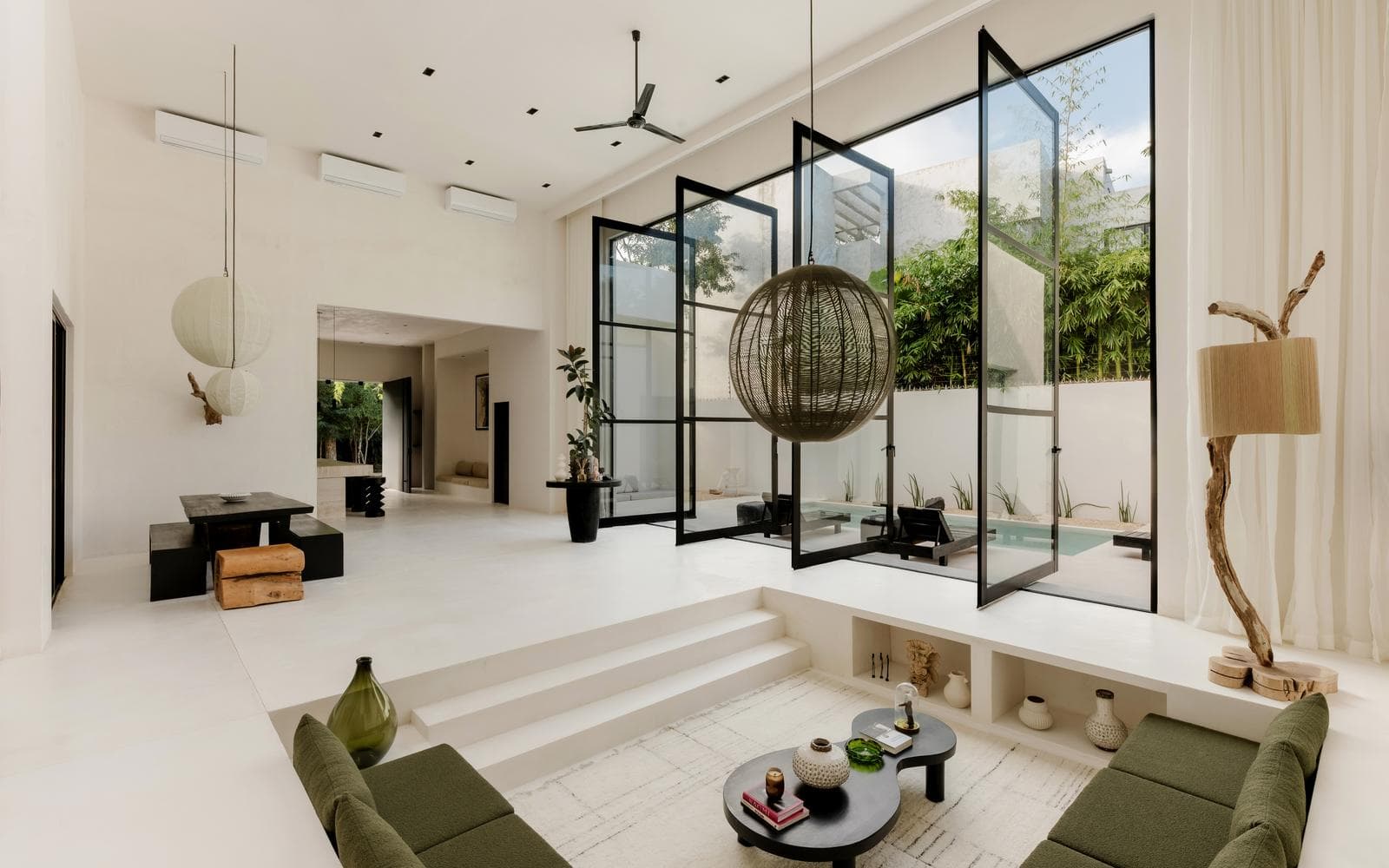 Villa Coco for Sale in Aldea Zama, Tulum, with a Private Pool and Double-Height Ceiling