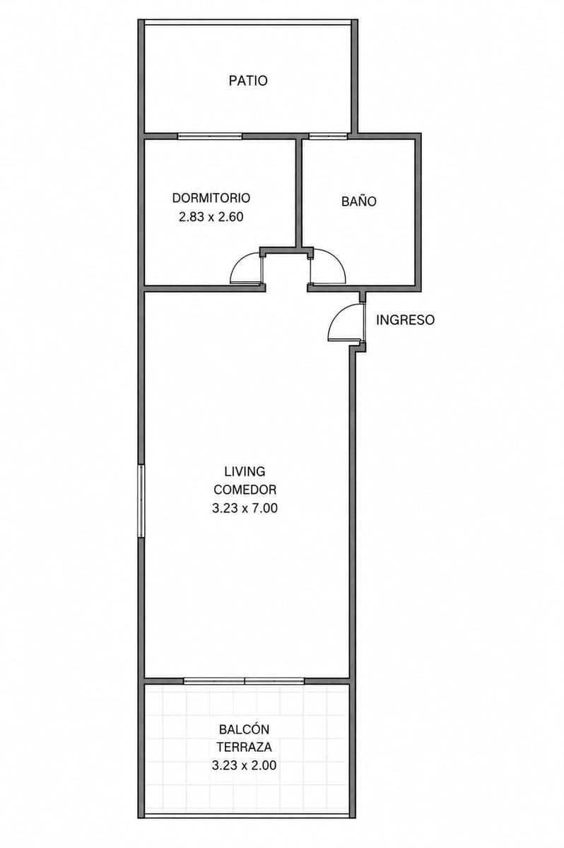 Apartment in Almagro